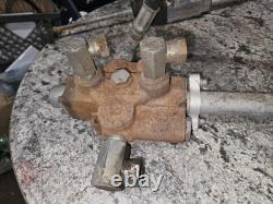 Morse Cable Control Hydraulic Valve Assembly Cross Hydraulic Single Spool