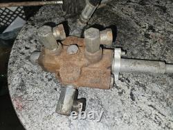 Morse Cable Control Hydraulic Valve Assembly Cross Hydraulic Single Spool