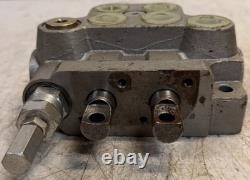 Multi-Spool Hydraulic Directional Control Valve 3/4 SAE Ports Industrial Unit