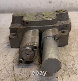 Multi-Spool Hydraulic Directional Control Valve 3/4 SAE Ports Industrial Unit