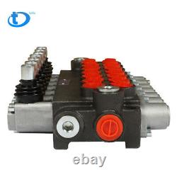 NEW 7 Spool Hydraulic Directional Control Valve 13 GPM, 3600 PSI, SAE Interface