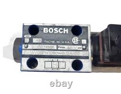 NEW BOSCH 081WV06P1V1090WS024/00D51 HYDRAULIC CONTROL VALVE With 1837001227 COIL
