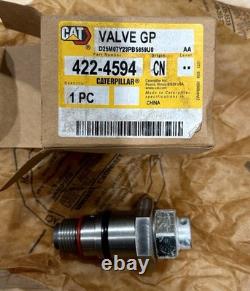 NEW OEM CAT 422-4594 4224594 Hydraulic Relief Valve For Hydraulic Control Valve