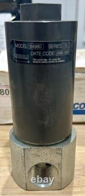 NEW OEM Lincoln Industrial 84980 Hydraulic Vent/Vent-Control Valve 1/4? NPTF