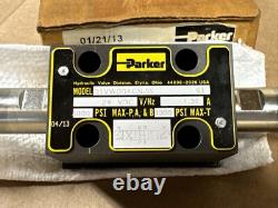 NEW Parker D1VW004CNJW 91 Hydraulic Directional Control Valve 24VDC 5000 PSI