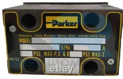NEW Parker D1VW004CNKW Hydraulic Directional Control Valve 12VDC 2.78A 5000psi