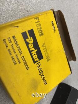 NEW Parker F1020S Hydraulic Control Valve Viton, 3000 PSI, 15 GPM
