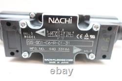 Nachi SS-G01-C6-R-C1-31 Hydraulic Directional Control Valve 110v-ac