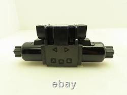 Nachi SS-G01-E2X-R-D1-E20 Hydraulic Directional Control Solenoid Valve 12VDC D03