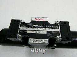 Nachi SS-G01-E3X-GR-D2-31 Hydraulic Directional Control Valve 24v-dc
