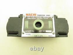 Nachi SS-G03-C1-FR-D1-E10 Hydraulic Directional Control Solenoid Valve 12VDC D05