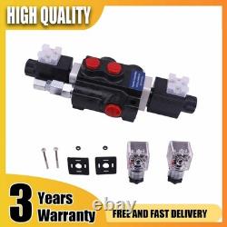 New 1-Spool 12VDC Hydraulic Control Valve Double Acting HCV-S1x13 13 GPM 3600PSI