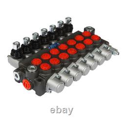 New 7 Spool Hydraulic Directional Control Valve 13 GPM, 3600 PSI, SAE Interface