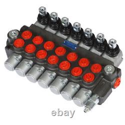 New 7 Spool Hydraulic Directional Control Valve 13 GPM, 3600 PSI, SAE Interface