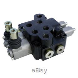 New Compact 2 Spool Double Acting Directional Control Valve 10GPM 4500PSI Max