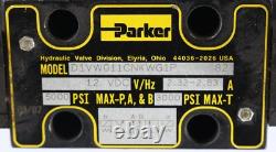 New D1VW011CNKW1P Parker Hydraulic Directional Control Valve 12 VDC