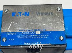 New Eaton Vickers Hydraulic Solenoid Control Valve DC4S4-010C G 60 879242