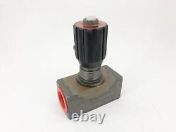 New Flutec DV-20-01.1/5 Hydraulic Flow Control Valve 1 NPT 5000psi