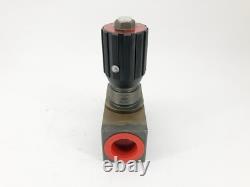 New Flutec DV-20-01.1/5 Hydraulic Flow Control Valve 1 NPT 5000psi