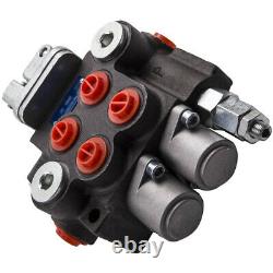 New Hydraulic Directional Control Valve for Tractor Loader 2 Spool, 11 GPM