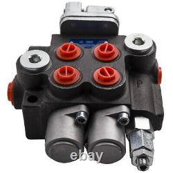 New Hydraulic Directional Control Valve for Tractor Loader 2 Spool, 11 GPM