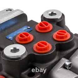 New Hydraulic Directional Control Valve for Tractor Loader 2 Spool, 11 GPM