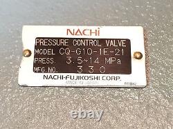 New Nachi Cq-g10-1e-21 Pressure Control Hydraulic Valve Assembly