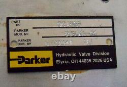 New Nos Parker Hydraulic Linear Directional Crane Wrecker Control Valve 60650-44