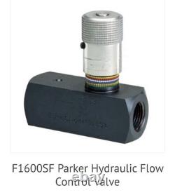 New PARKER HYDRAULIC FLOW CONTROL VALVE F1600SF USA