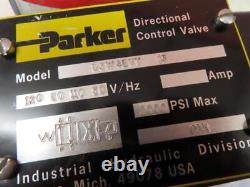 New Parker D3W4BVY-13 Hydraulic Directional Control Valve 3000psi