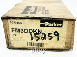 New Parker FM3DDKN-55 Hydraulic Flow Control Valve 5000PSI