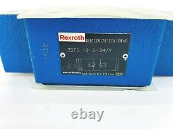 New Rexroth R900517812 Hydraulic Flow Control Valve Z2FS-10-5-34/V