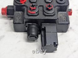 Nimco 2 Spool Hydraulic Loader Control Valve With Float #11746-2S 23245