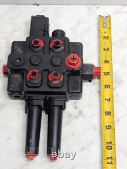 Nimco 2 Spool Hydraulic Loader Control Valve With Float #11746-2S 23245