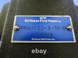 Northman Fluid Power Hydraulic Flow Control Valve