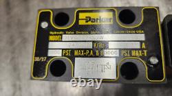 PARKER D1VW002KNJW Hydraulic Control Valve 24VDC 1.39 Amp Solenoid. NEW IN BOX