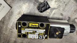 PARKER D1VW002KNJW Hydraulic Control Valve 24VDC 1.39 Amp Solenoid. NEW IN BOX