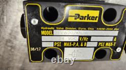 PARKER D1VW002KNJW Hydraulic Control Valve 24VDC 1.39 Amp Solenoid. NEW IN BOX