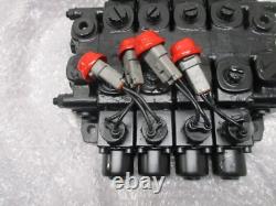 Parker Altec 991534714 Piolt Operated Hydraulic Control 4 Spool Valve
