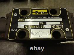 Parker D1VA001CN D03 Directional Hydraulic Control Valve Air Pilot Pneumatic