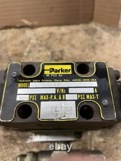 Parker D1VL1DN-72 Hydraulic Control Valve with FM2DDKN-50 500/5000PSI