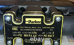 Parker D1VW004CNYG5 5000-psi Hydraulic Directional Control Valve. New No Box