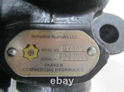 Parker DVA35 Hydraulic Control Valve 3 Spool