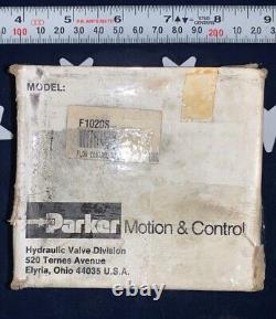 Parker F1020S Hydraulic Flow Control Valve 5000psi 15 GPM F Series F1020 S
