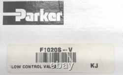 Parker F1020S-V Hydraulic Flow Control Valve 5000psi NEW IN BOX F Series F1020