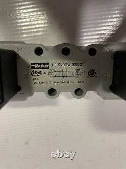 Parker H16VXBG0B9C Solenoid Hydraulic Control Valve 145 psi 24VDC -NIB