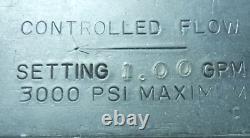 Parker PCK820S 1.00 GPM 3000 psi Hydraulic Flow Control Valve