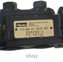 Parker PCL402-02-US15-097 Hydraulic Joystick Control Valve Loader Backhoe Skid