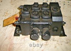 Parker / Voac Hydraulics Hv-07-922627 / M00054 Dbl Spool Hydraulic Control Valve