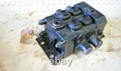 Parker / Voac Hydraulics Hv-07-922627 / M00054 Dbl Spool Hydraulic Control Valve